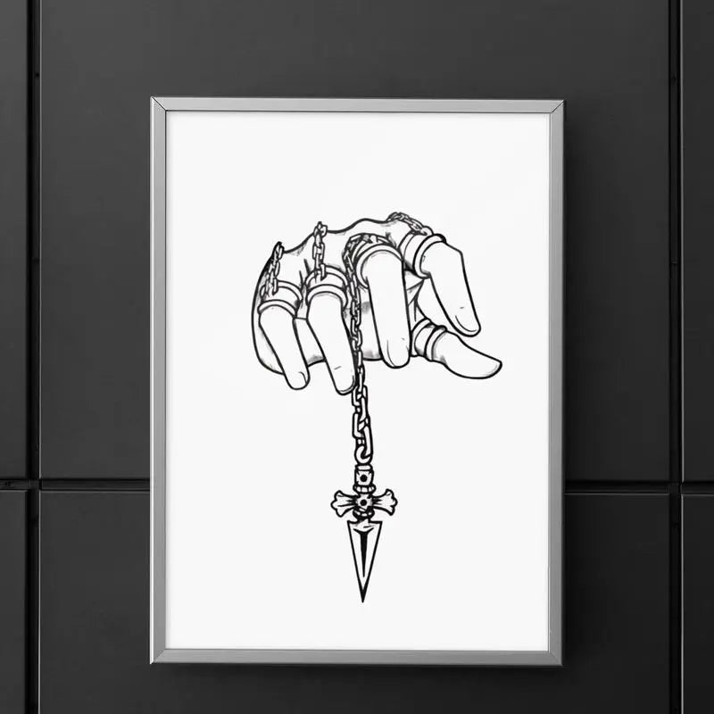 Hunter X Hunter Anime Poster - Hxh Gon Killua Poster - Hxh Poster - Hxh Anime Poster - Hunter X Hunter Wall Art - Hxh Print - Hisoka -Leoriono Frameless