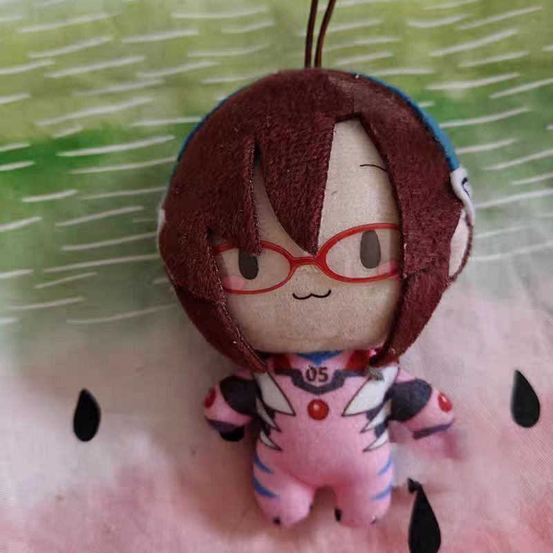 Neon Genesis Evangelion Asuka Plush 4In Rei Shinji Plushie Toys for Anime Fans