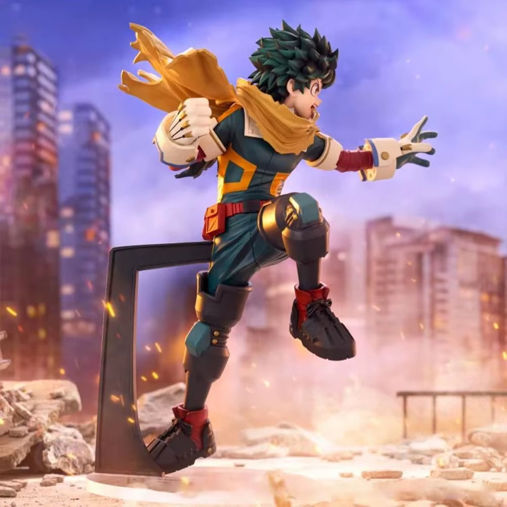 Anime MHA Figure Midoriya Izuku Action Figurine Bakugou Katsuki Figure Combat Style Model Collection Doll Toy Boys Girls Gifts