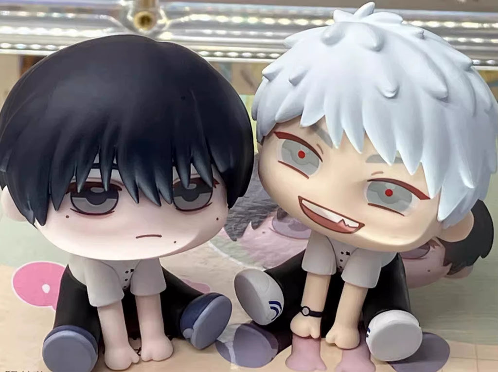 Hikaru Ga Shinda Natsu Indou Hikaru Anime Figure the Summer Hikaru Died Tsujinaka Yoshiki Action Figure Q Model Doll Toys 2Pcs