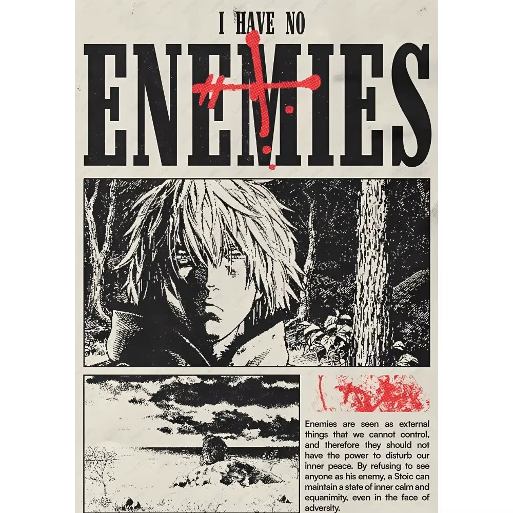 Anime Vinland Saga Poster Prints Perfect Design Nordic Modern Home Decor Gift