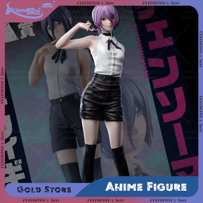 Chainsaw Man Reze Reese PVC Statue Devil Series Sexy Girl Anime Figurine Model Desktop Ornament Collection Toys Birthday Gifts
