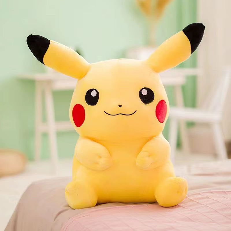Anime Pokemon Plush Toys Charmander Bulbasaur Squirtle Pikachu Plush Stuffed Animal Toy Pokemon Doll Kids Gift