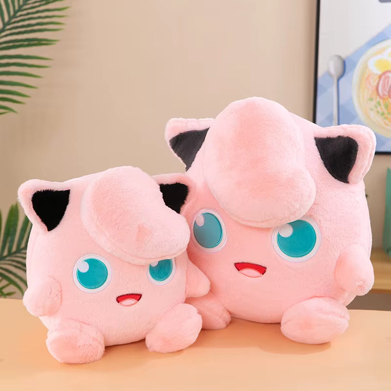 25-40Cm Lovely Plush Jigglypuff Doll Soft Stuffed Pokémon Jigglypuff Plush Toy Anime Pokémon Pillow Children'S Birthday Gifts